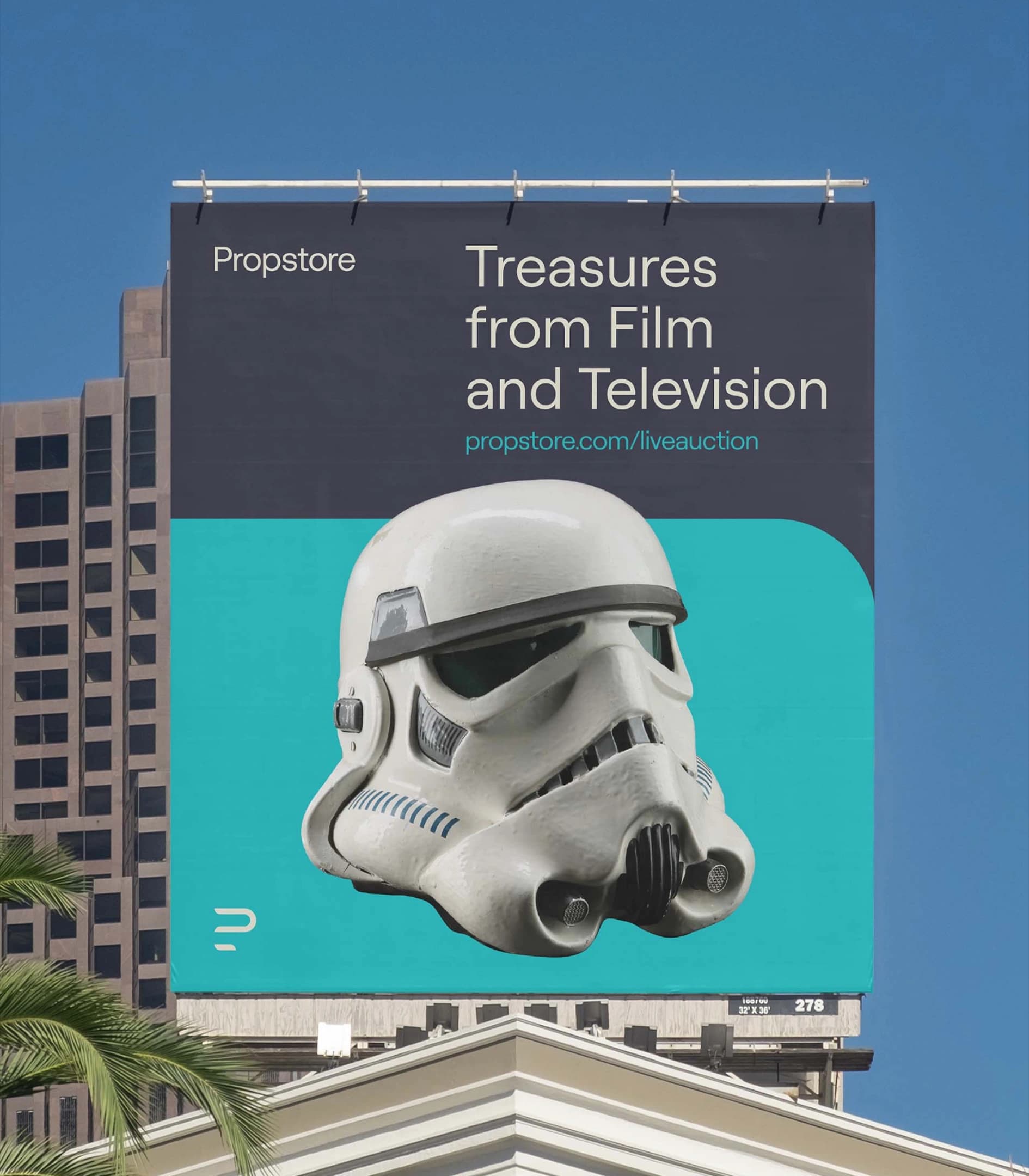 Propstore Blue Billboard
