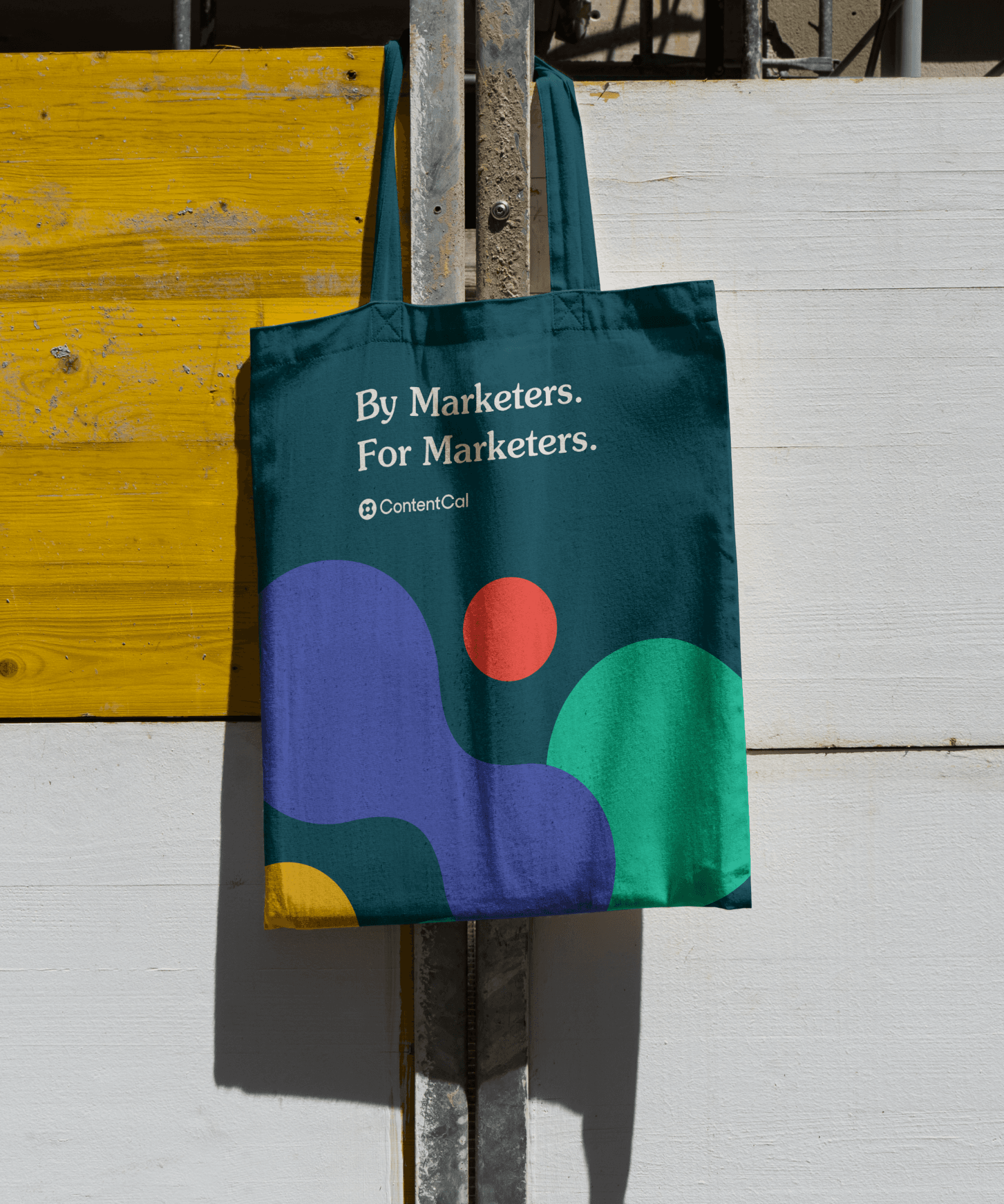 ContentCal branded tote bag — By Marketers. For Marketers.