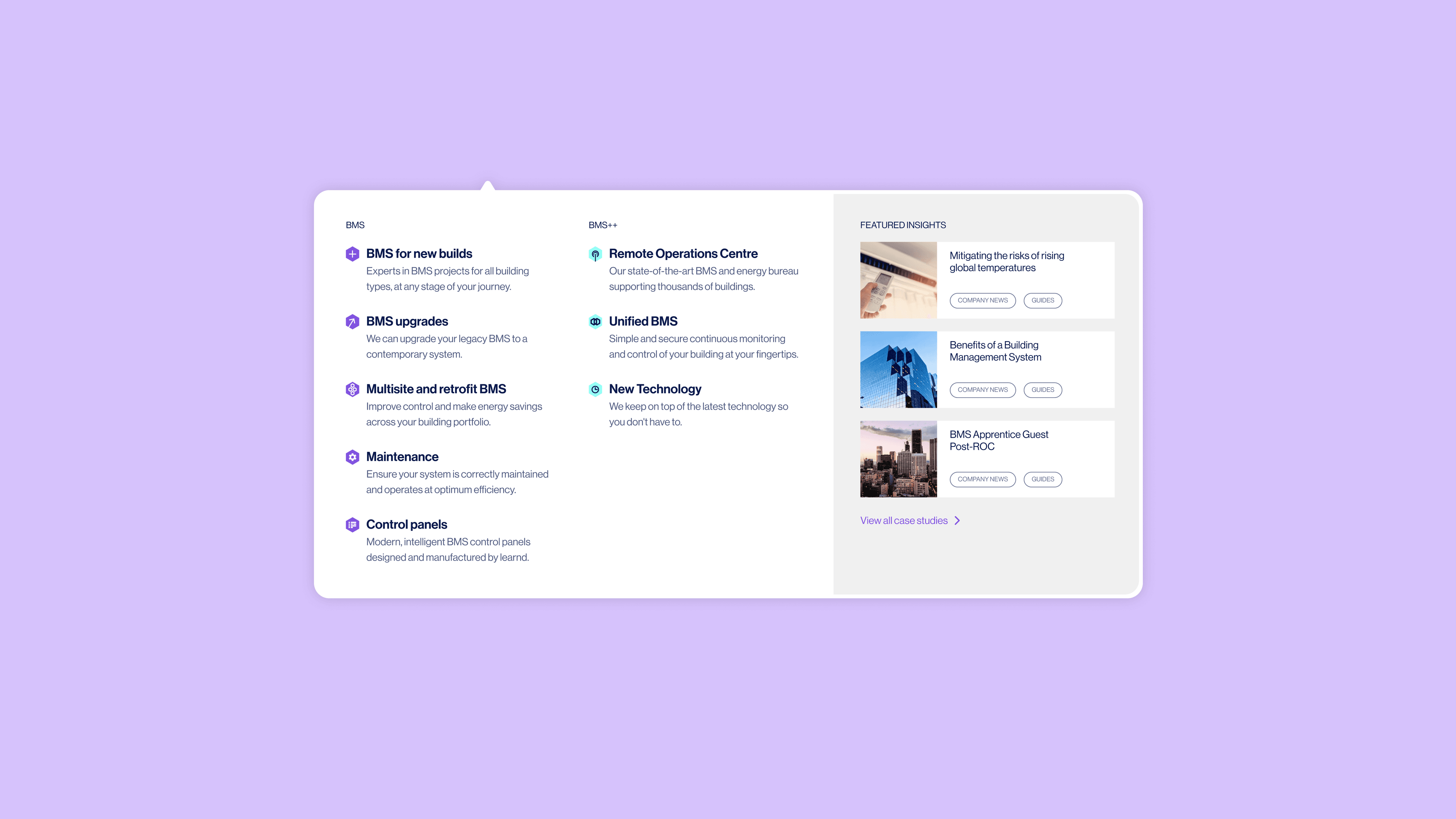 Learnd — website pages across multiple sections and articles